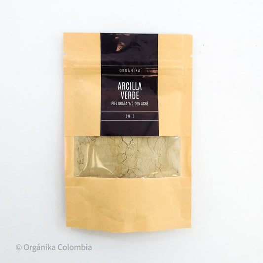 ARCILLA VERDE 50g (Piel grasa y/o con acné)